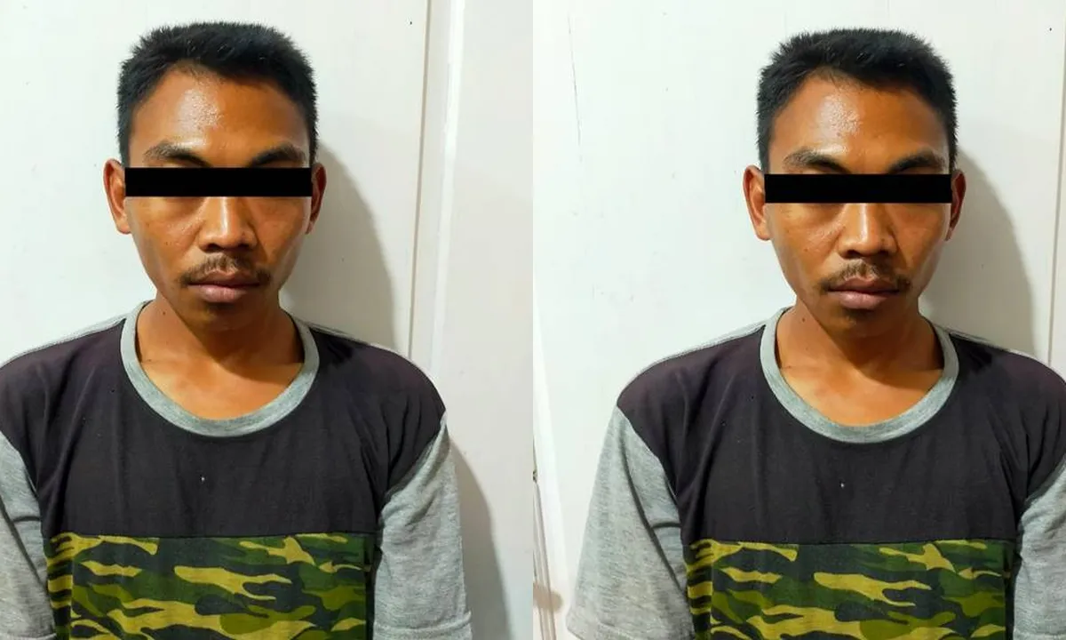 DPO Begal Motor Ditangkap Saat Sopiri Angkutan Pasir