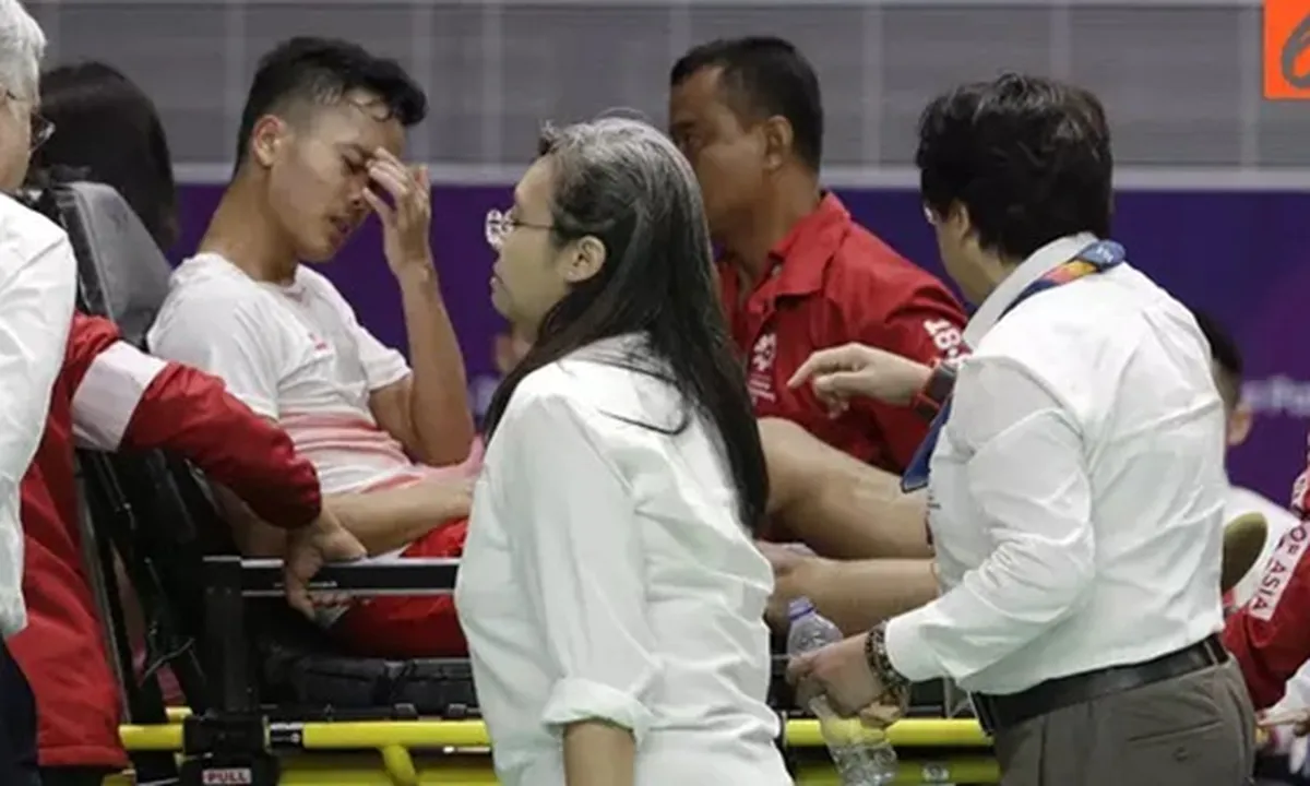Dramatis, Begini Perjuangan Anthony Ginting di Final Bulu Tangkis Asian Games 2018