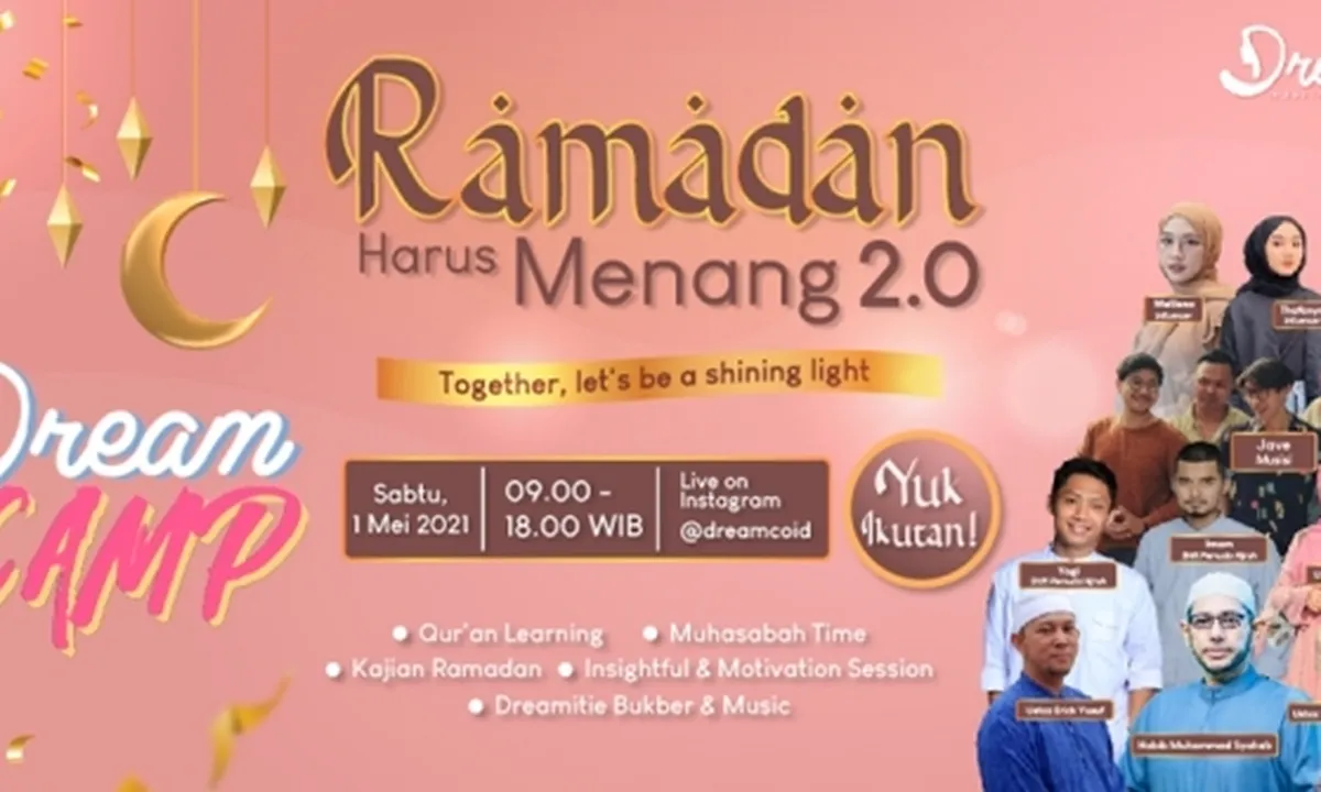 Dream Camp Kembali Digelar, Meriah dengan Kajian Online dan Penampilan Musik - Bertabur Hadiah