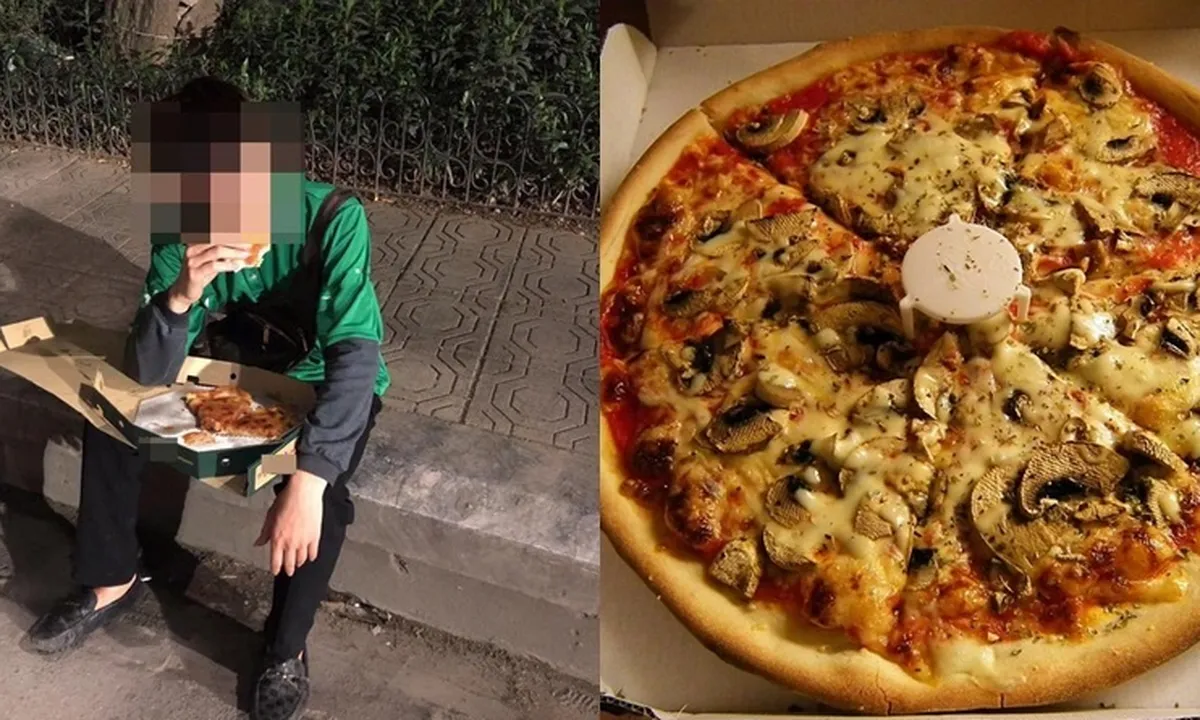 Driver Ojol Ini Makan Pesanan Customernya Sendiri Setelah Dapat Order Palsu, Sedihnya