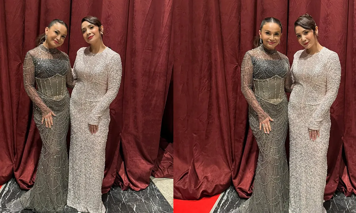 Elegan dan Berkelas, Potret Cantik Nagita Slavina Berfoto Bareng Rossa Pancarkan Aura Bintang