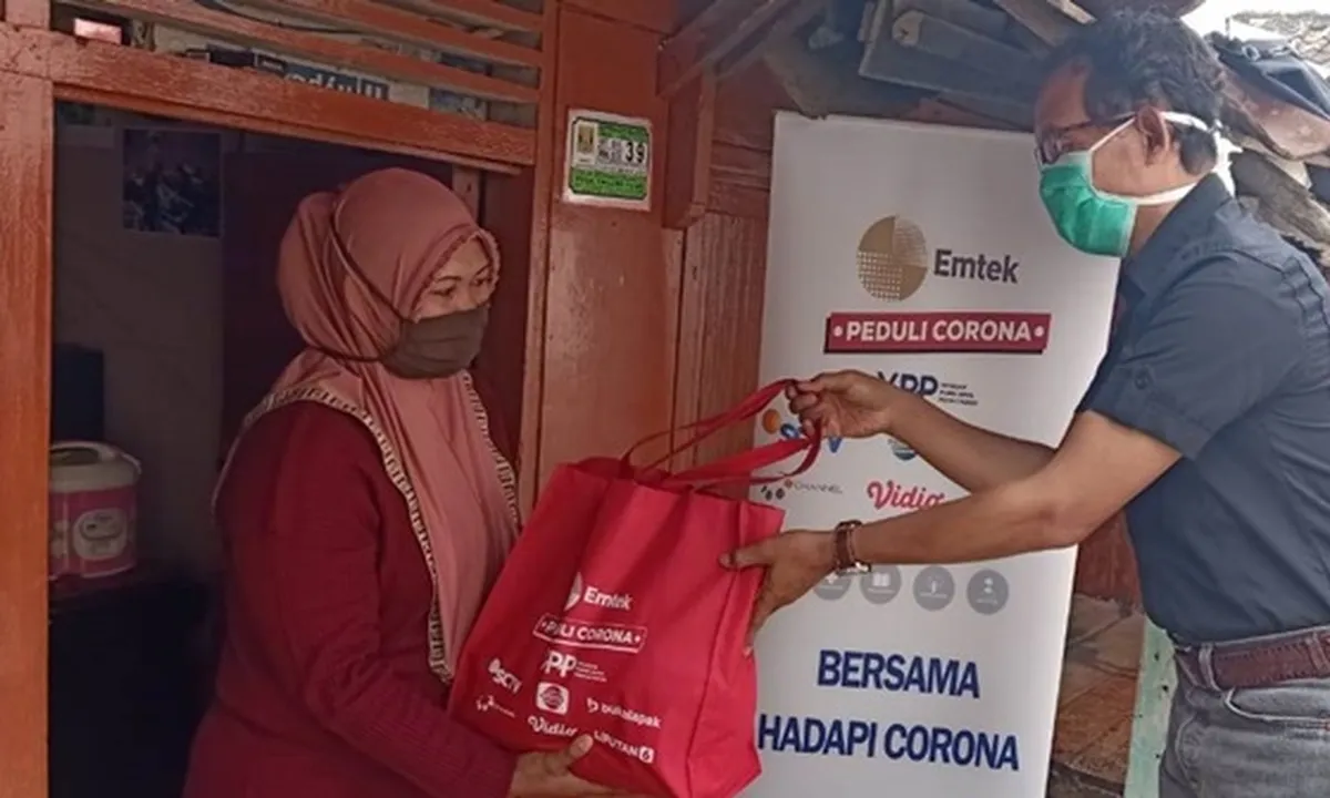 EMTEK Peduli Corona Serahkan Ventilator Untuk Dua Rumah Sakit di Tangerang