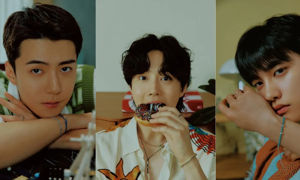EXO-L Merapat! EXO Rilis Teaser Image Suho, D.O., dan Sehun yang Kece Abis