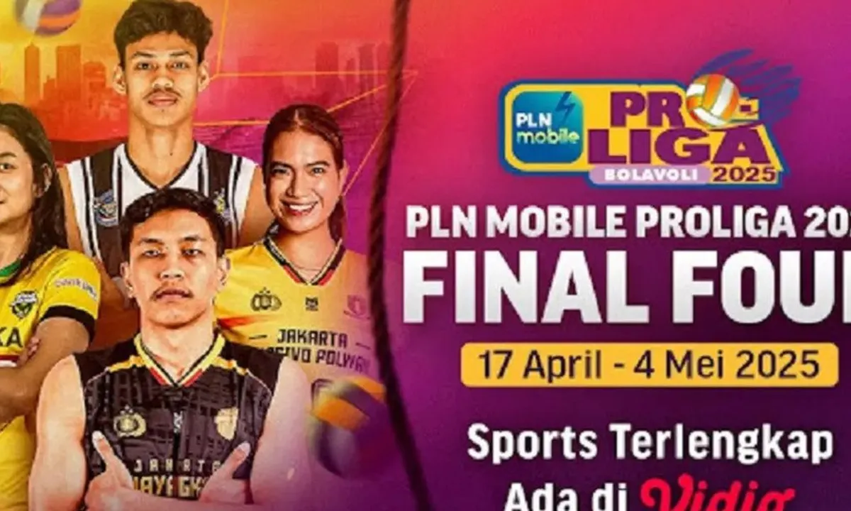 Final Four Proliga 2025 Tayang Hari Ini 17 April! Simak Jam Main dan Link Live Streamingnya
