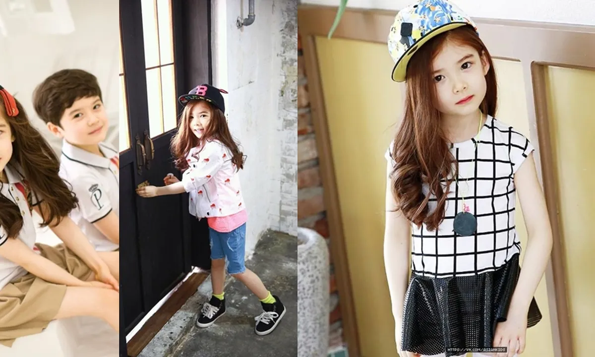 [FOTO] Yuk Kenali Model Cilik Korea-Kanada Lauren Lunde