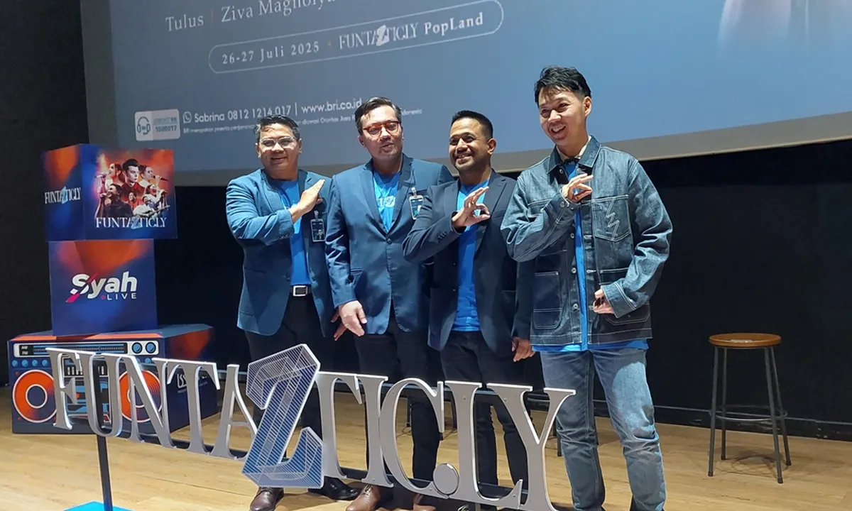 Parade Bintang! Tulus, Lyodra, dan Ziva Magnolya Siap Gebrak Panggung Konser 'FUNTAZTIC.LY' di Jakarta