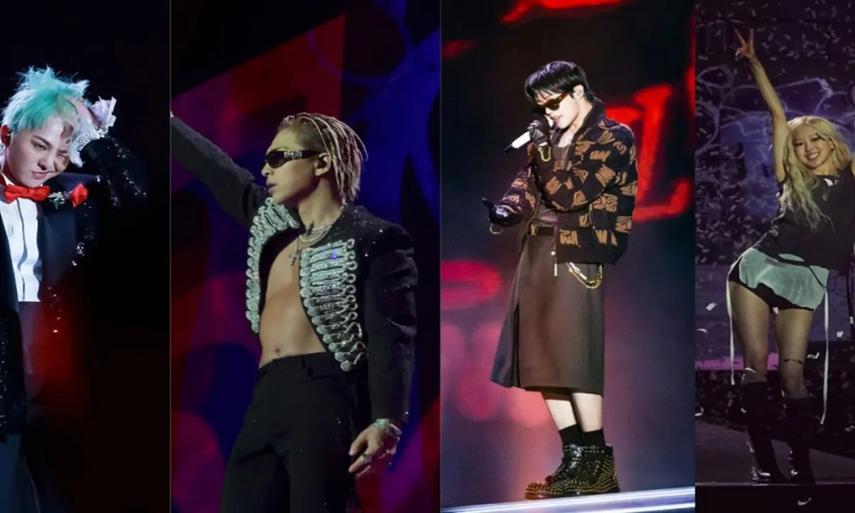 G-Dragon, Taeyang, Rose dan J-Hope Sukses Tampil di Le Gala des Pièces Jaunes