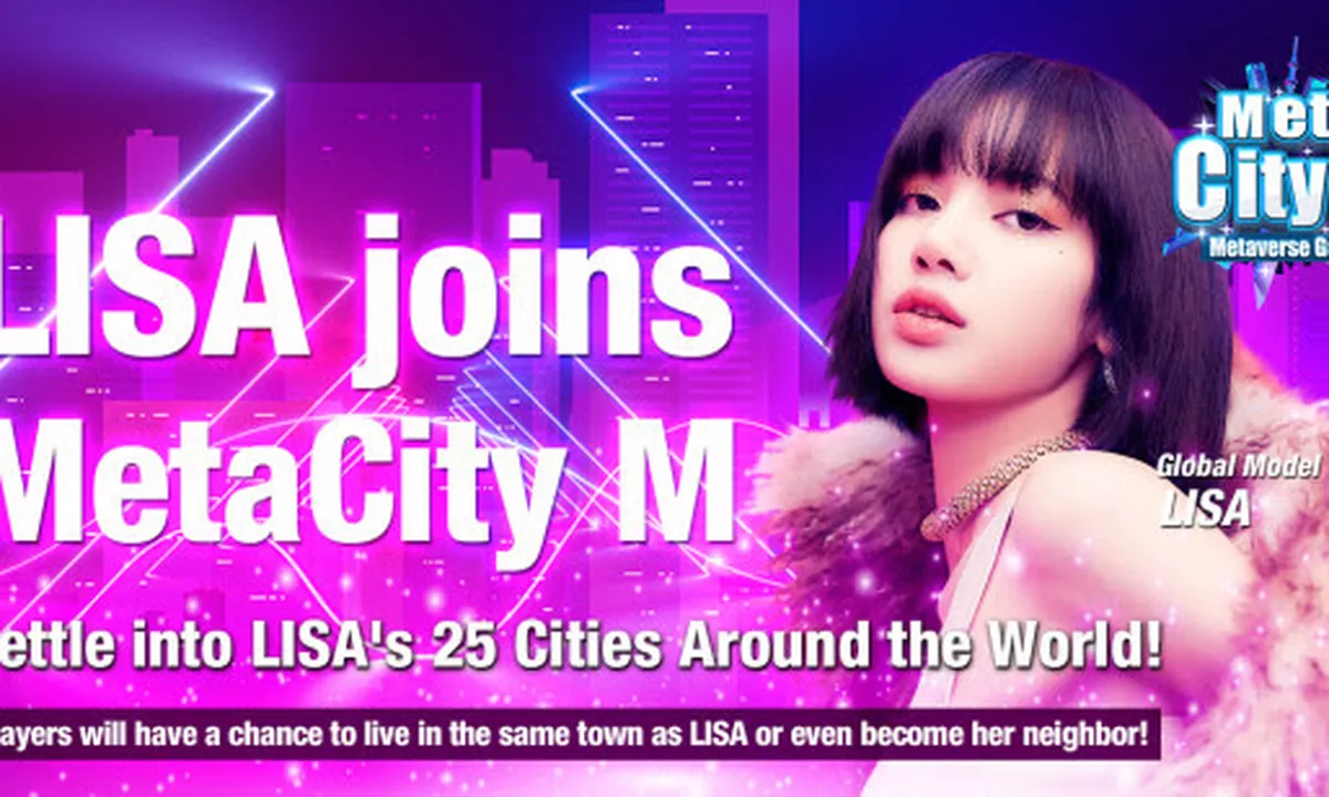Gabung Bersama MetaCity M Sebagai Model, Lisa Jadi Pencapaian Terbesar Metaverse