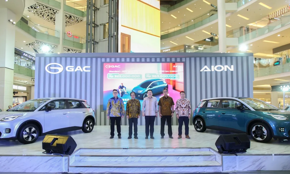 GAC Indonesia Resmi Rilis AION UT, Harga Kompetitif dan Garansi Seumur Hidup