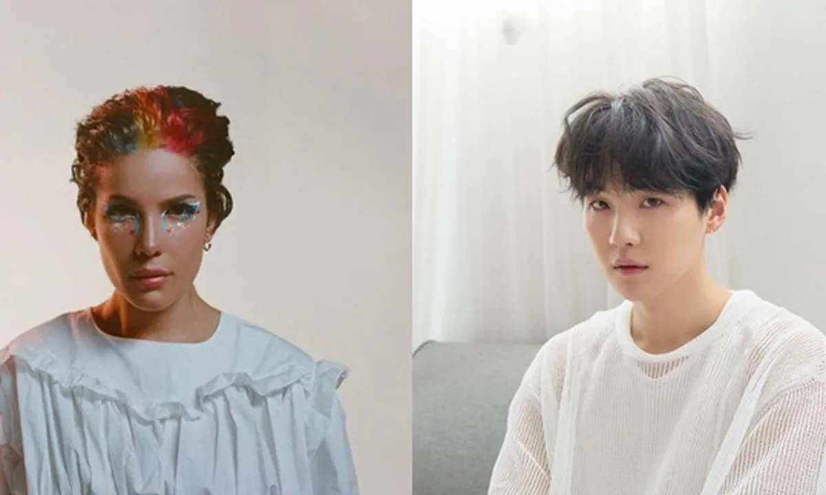 Gandeng Suga BTS, Halsey Suguhkan Lagu Emosional dalam 'SUGA's Interlude'