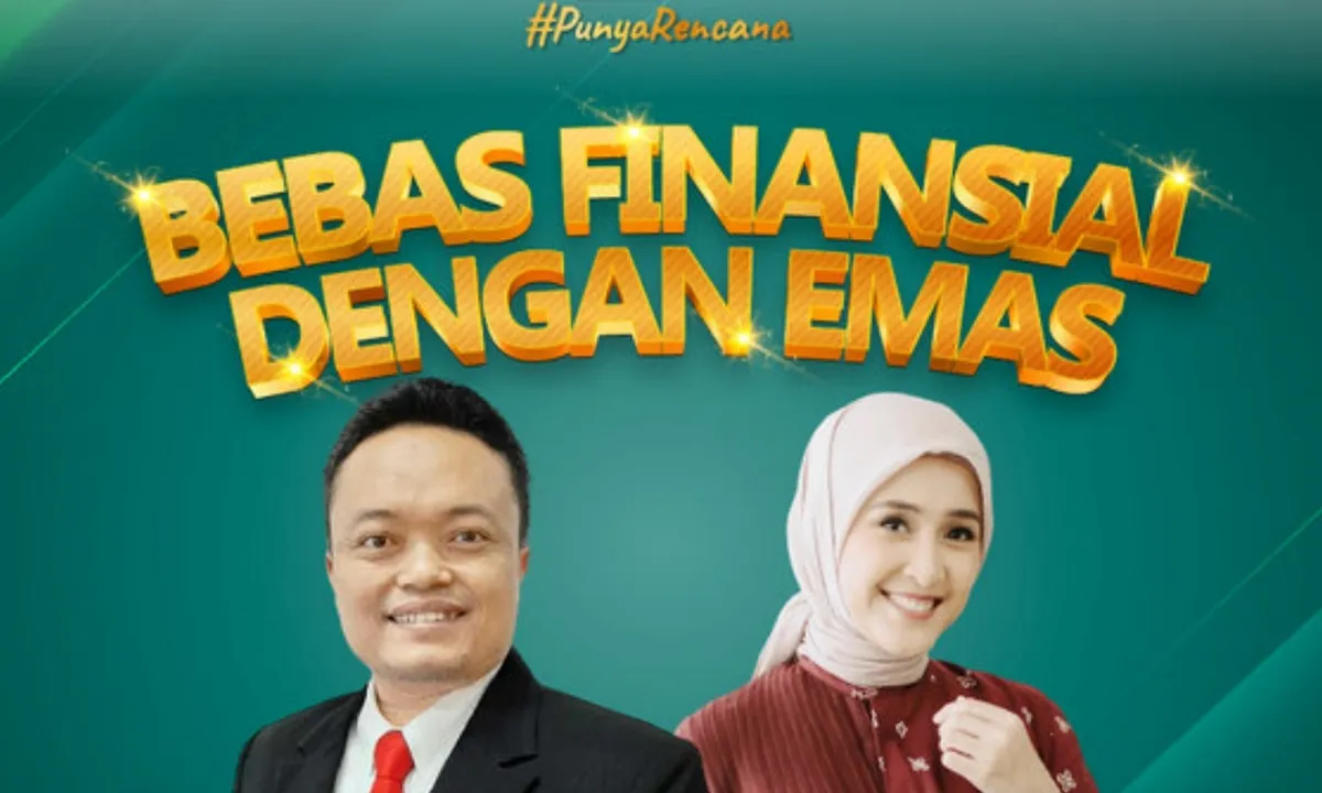 Gelar Webinar Bebas Finansial dengan Emas, Pegadaian Giveaway Emas Hingga Headset!
