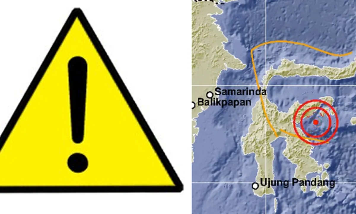 Gempa 6,9 SR Guncang SulTeng, BMKG Cabut Peringatan Dini Tsunami