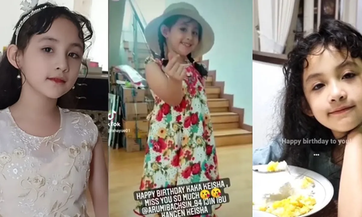 Genap 8 Tahun, Ini 7 Potret Lakeisha Ariestia Anak Arumi Bachsin yang Cantik - Makin Mirip sang Ibu