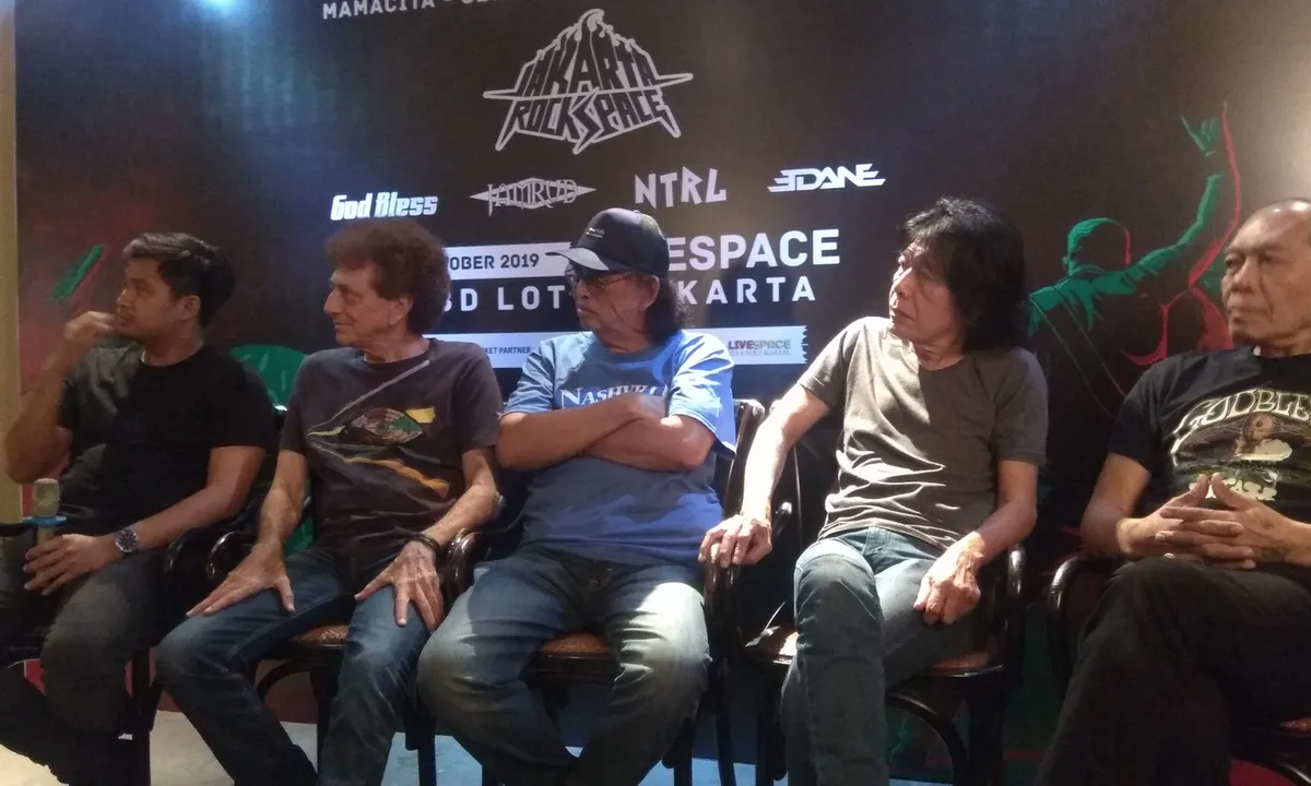 God Bless, Edane, Jamrud dan NTRL Siap Hibur Pecinta Rock di Jakarta Rock Space