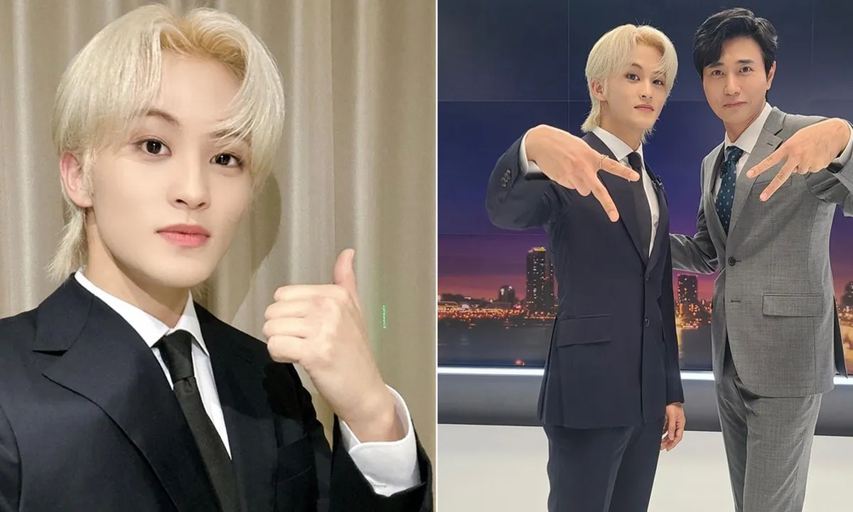 Hadir di JTBC 'News Room', Mark NCT Jadi Pembaca Ramalan Cuaca