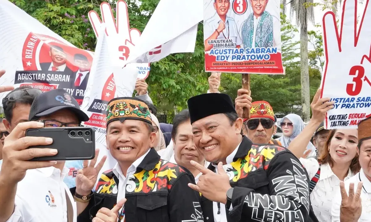 Hasil Quick Count Pilkada Kalteng 2024, Ada Dua yang Bersaing Ketat