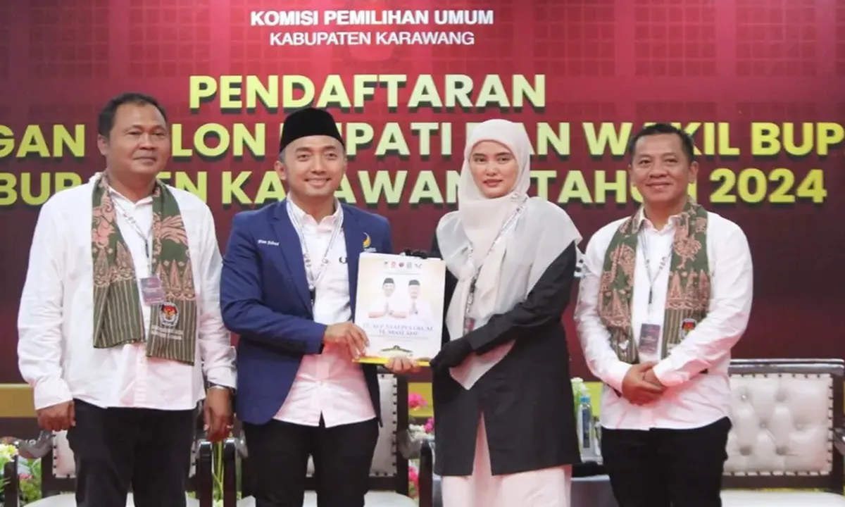 Hasil Quick Count Pilkada Karawang 2024, Aep-Maslani Unggul