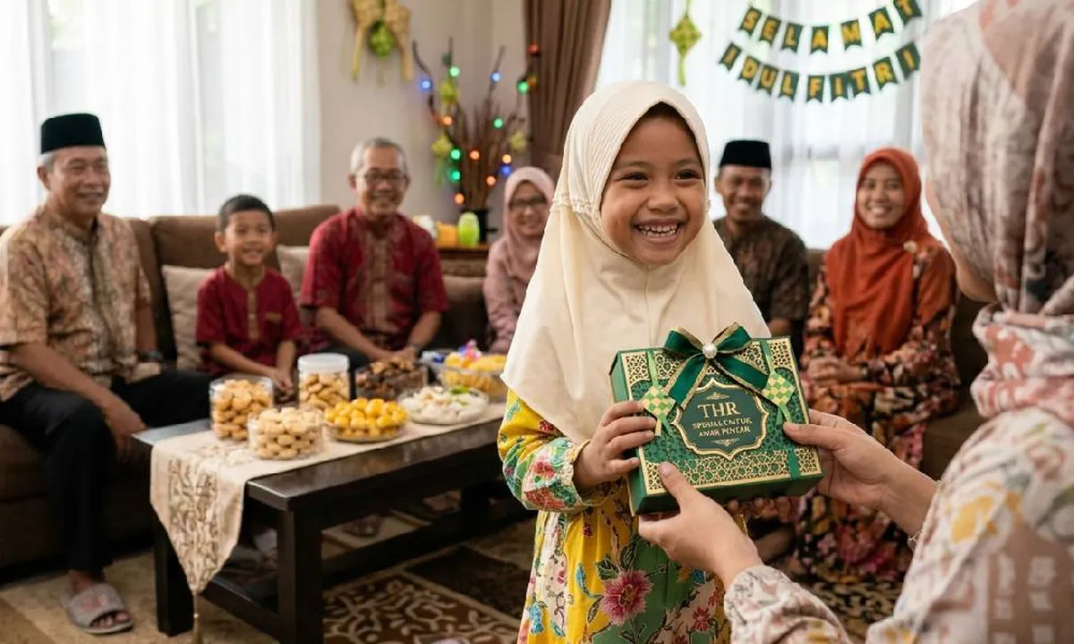 Ide THR Lebaran Anak Edukatif Selain Uang Tunai, Menarik dan Berkesan