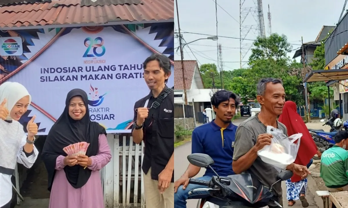 INDOSIAR Kembali Hadirkan Aksi Sosial 'DITRAKTIR INDOSIAR' di 34 kota Transmisi