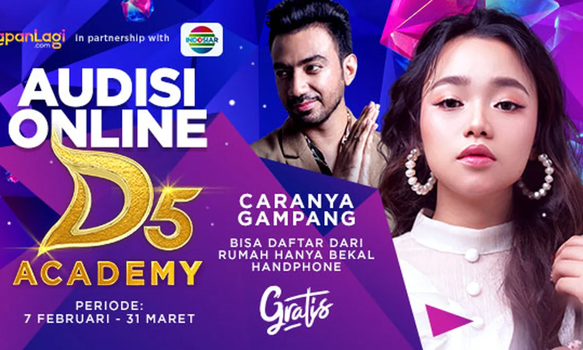 Ini Cara Daftar Audisi Online D'ACADEMY 5, Mudah Banget