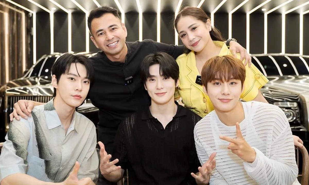 Terungkap! Ini Cara Raffi Ahmad Undang Member NCT DoJaeJung ke Rumah Mewahnya di Andara