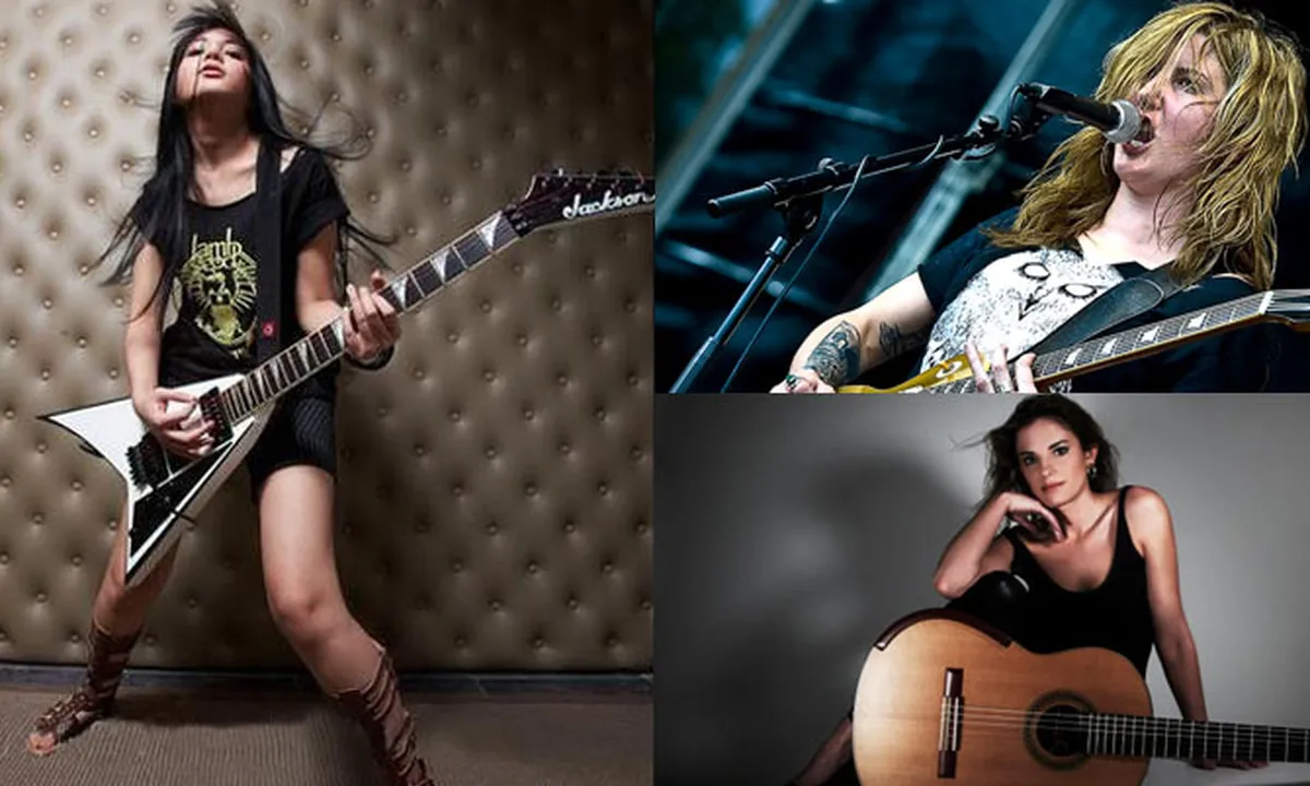 Inilah 5 Gitaris Cewek Paling Seksi