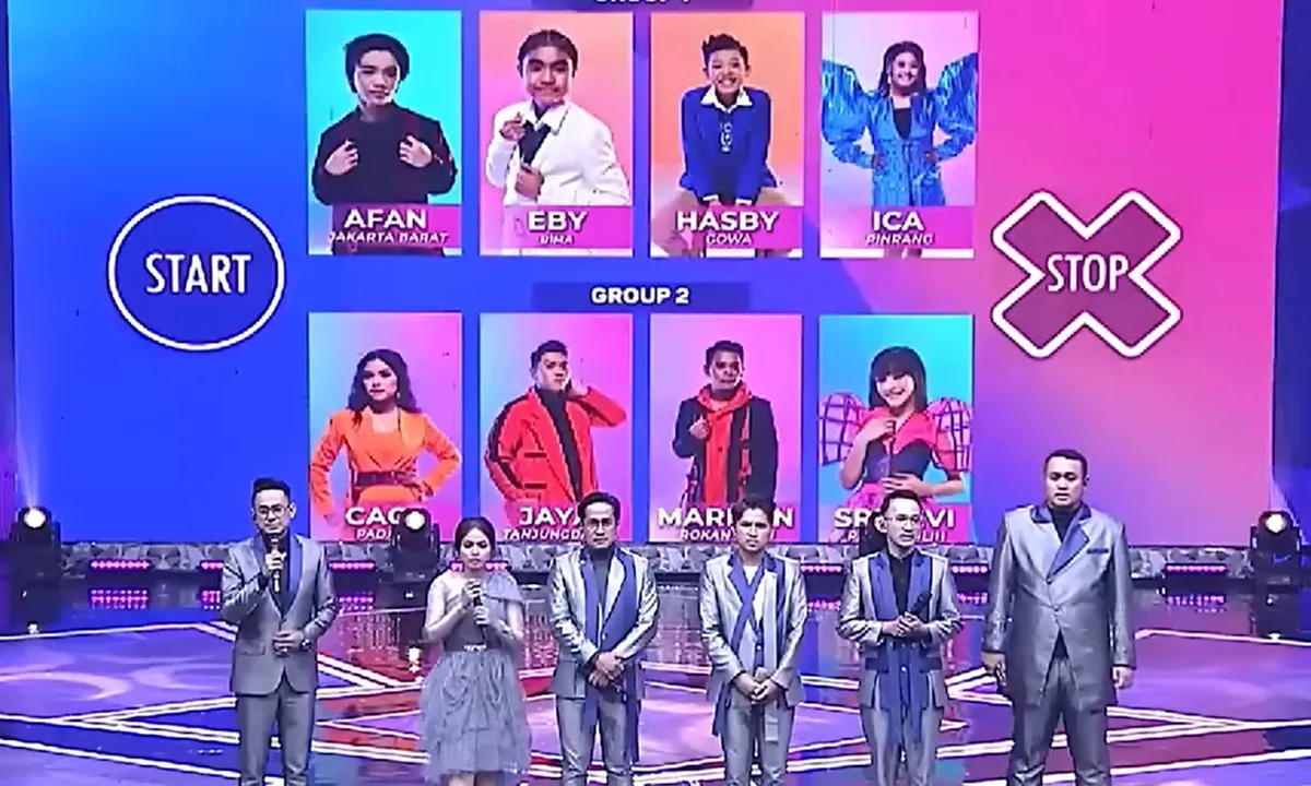 Inilah Peserta & Pembagian Grup Top 8 D'Academy 5, Dapat Challenge Baru Dari Juri