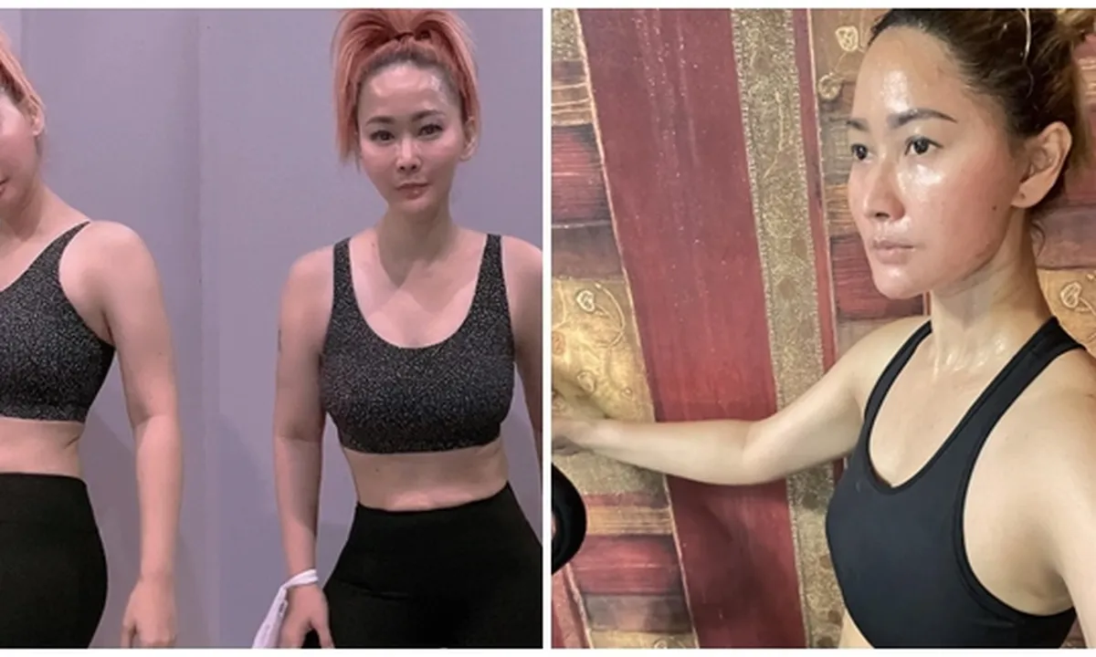 Inul Daratista Sempatkan Nge-Gym Sebelum Syuting, Pamer Perut Langsing