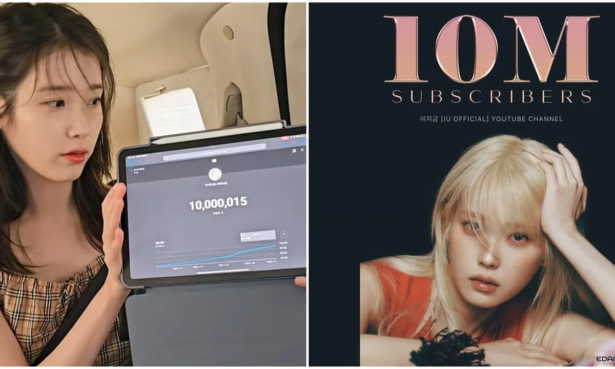 IU Rayakan 10 Juta Subscriber YouTube dengan  Penuh Canda dan Ungkapan Terima Kasih