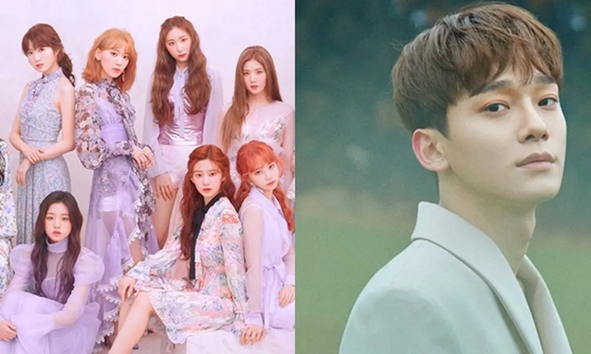 IZONE dan Chen EXO Tempati Peringkat Pertama di Berbagai Tangga Lagu