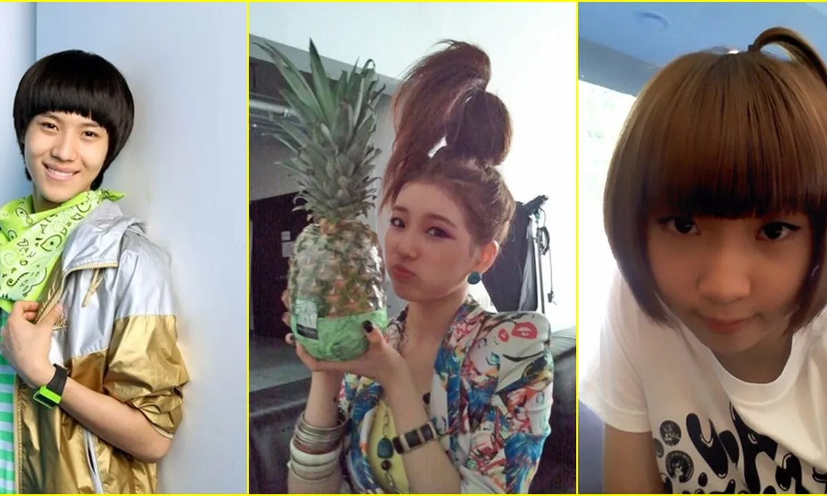 Jadi Ingin Melahap, Rambut Idol K-Pop Ini Mirip Makanan!