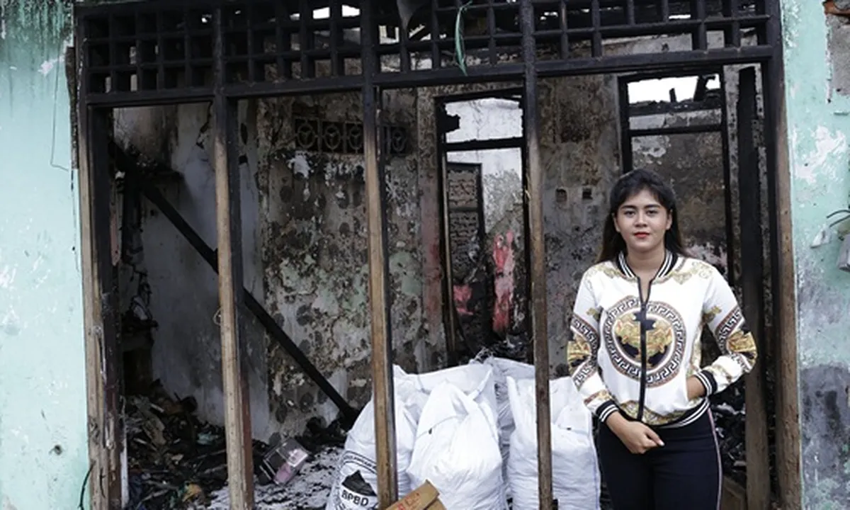 Jadi Korban Kebakaran, Khori LIDA Dapat Bantuan dari Para Sahabat