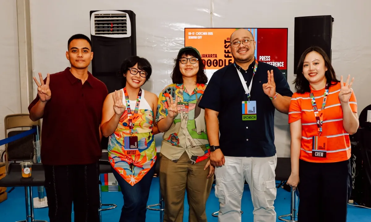 Jakarta Doodle Fest 2025 Edisi ke-3 Usung Tema "Welcome Home, Doodlers!"