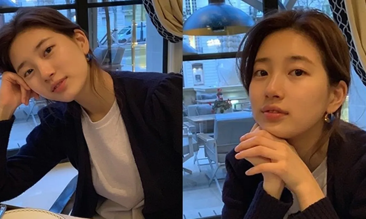Jalan-Jalan di Paris, Suzy Dandan Simpel Tanpa Make-up & Gaya Kasual