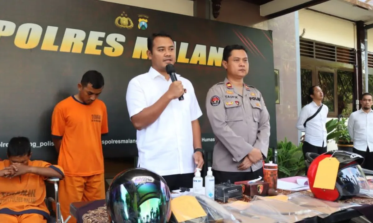 Jambret Sadis Beraksi di Malang, Satu Dilumpuhkan Timah Panas