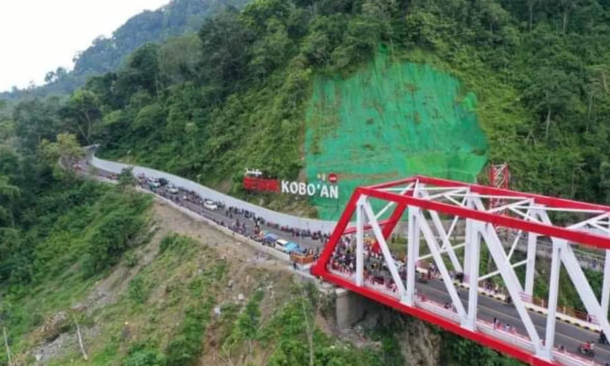 Jembatan Gladak Perak Penghubung Lumajang - Malang Sudah Bisa Dilintasi