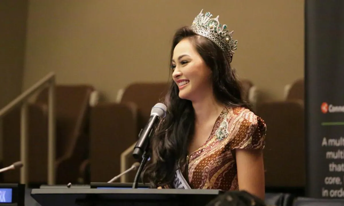 Jolene Marie, Puteri Indonesia Lingkungan 2019 Jadi Pembicara di PBB