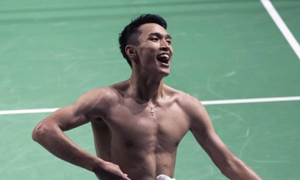 Jonatan Christie Ungkap Alasan Selebrasi Buka Baju Yang Viral