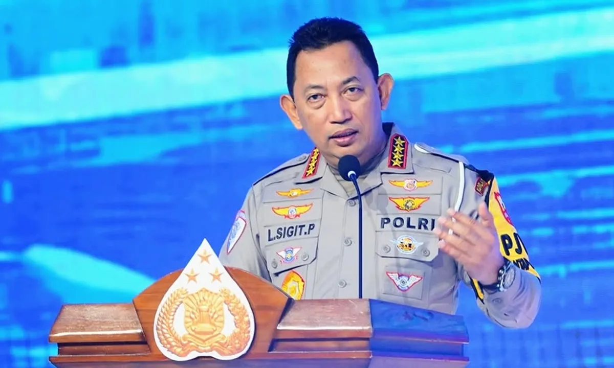 Kapolri Temui Anak Bernama 'Presisi'