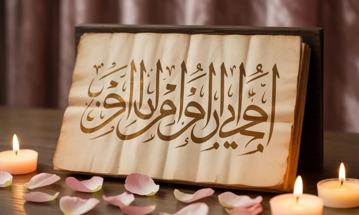 Kata Kata Bahasa Arab Tentang Cinta Terlengkap yang Menyentuh Hati