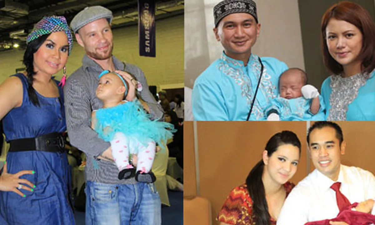 Kelahiran Buah Hati Selebriti Sepanjang 2012