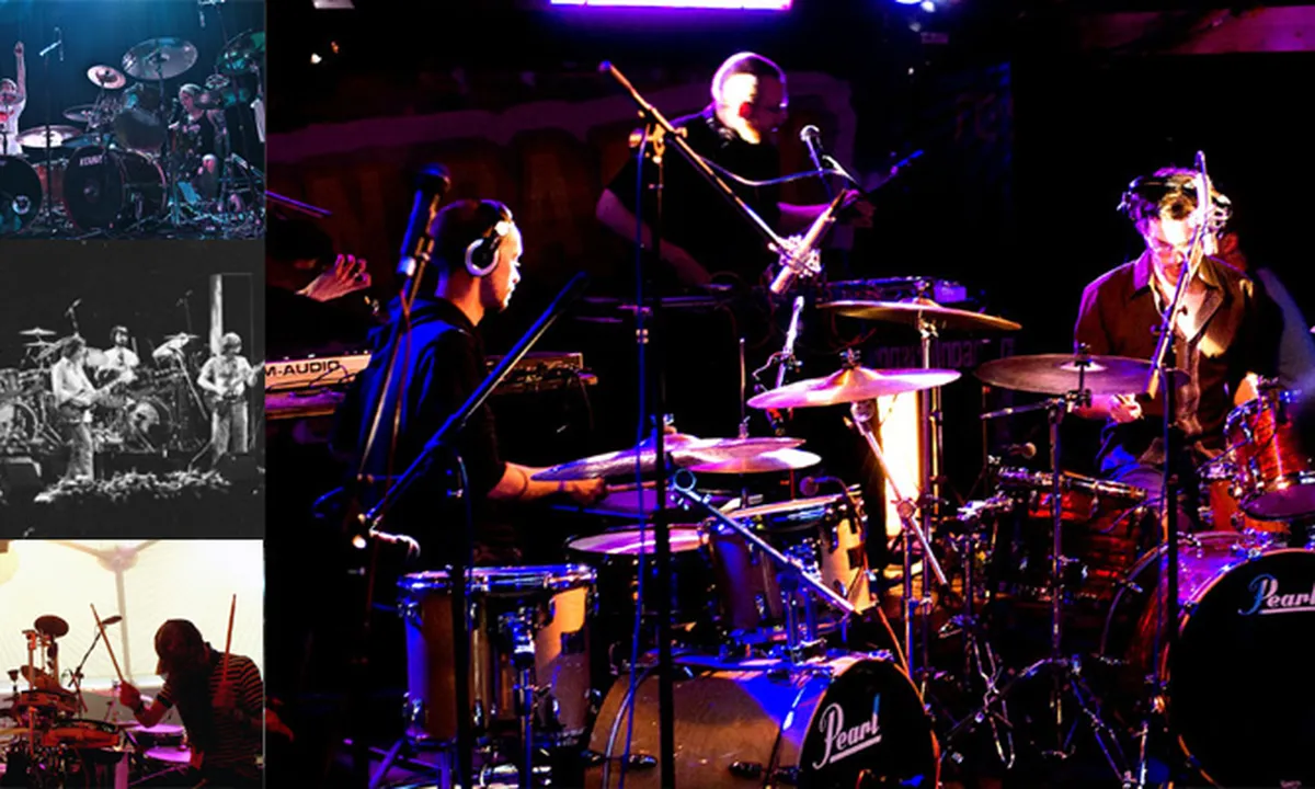 Keren! Band-Band Ini Memainkan 2 Drummer Sekaligus
