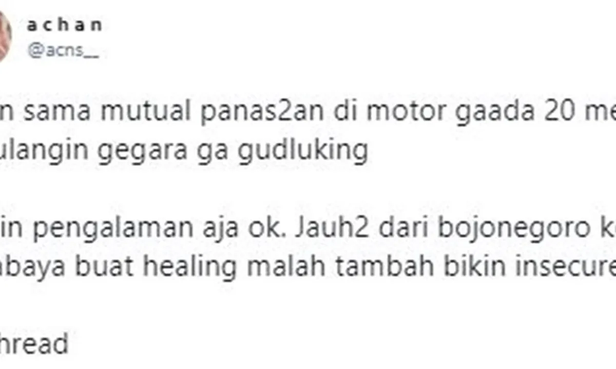 Ketemu Mutual, Netizen Ini Dipulangkan Karena Merasa Kurang Good Looking