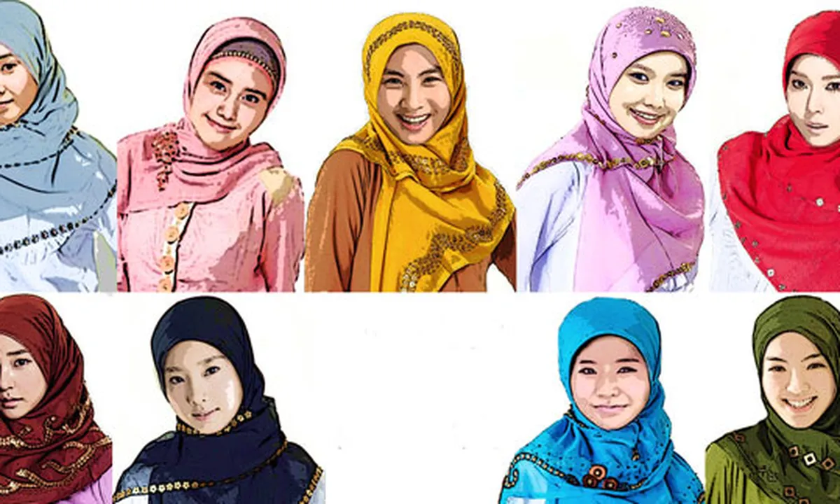 Ketika Member Girls Generation Memakai Jilbab...