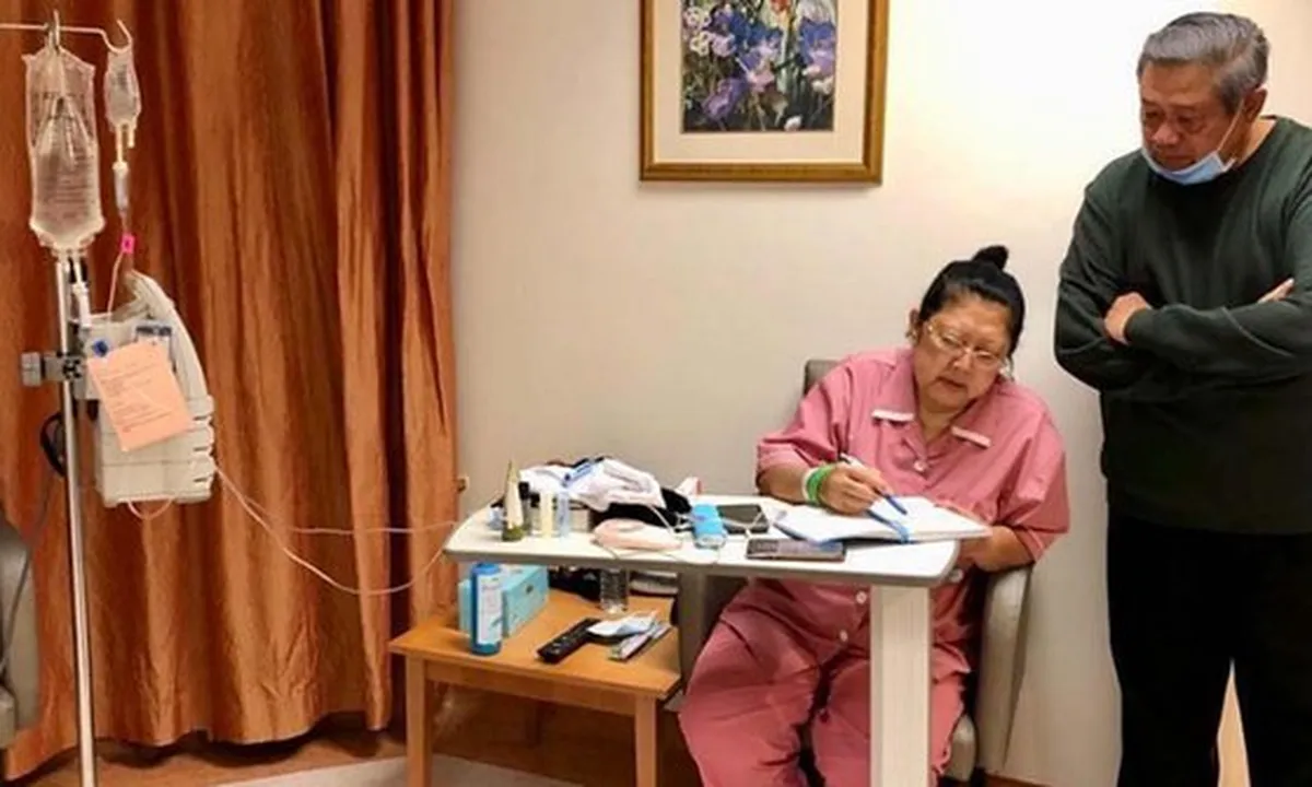 Kondisi Menurun, Ani Yudhoyono Sempat Tak Sadarkan Diri