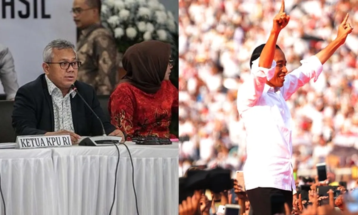 KPU Umumkan Jokowi - Ma'ruf Amin Sebagai Pemenang Pilpres 2019