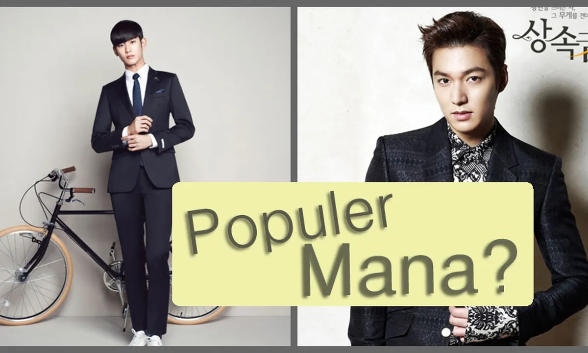 Lee Min Ho Vs Kim Soo Hyun, Siapa Yang Lebih Populer?