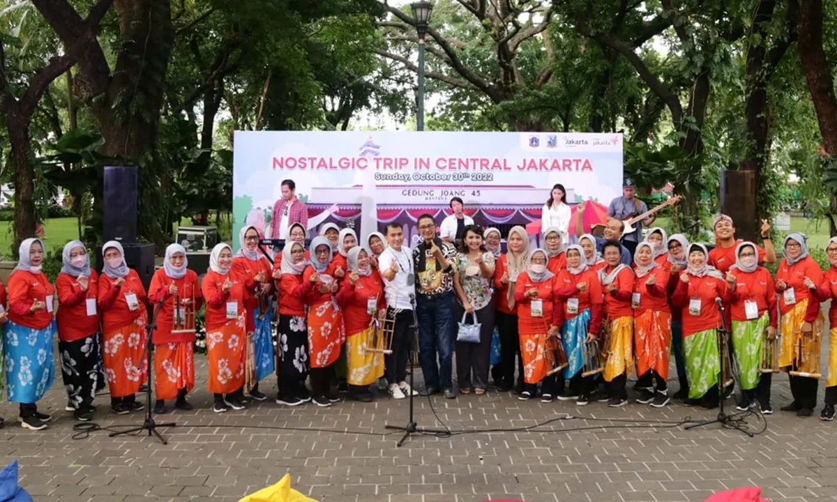 Libatkan para Lansia, Sudin Parekraf Gelar 'Nostalgic Trip in Central Jakarta 2022'