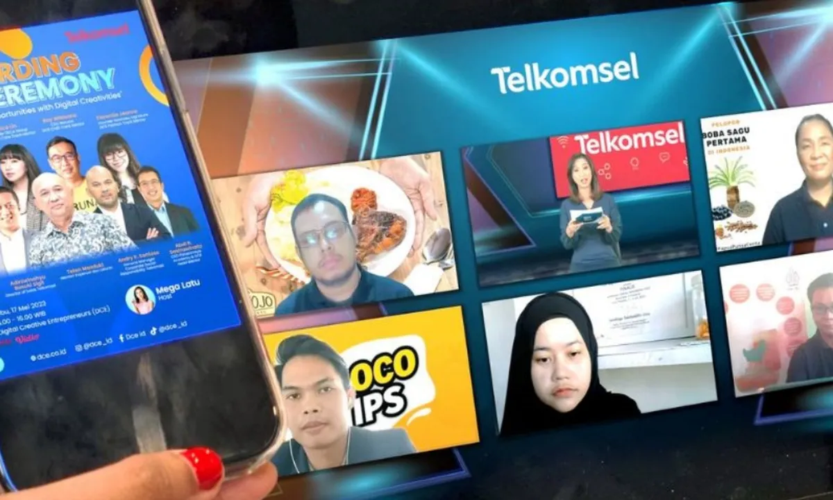 Lima UKM Unggulan Program Digital Creative Entrepreneurs (DCE) 2.0 Dapat Bantuan Modal Usaha dari Telkomsel