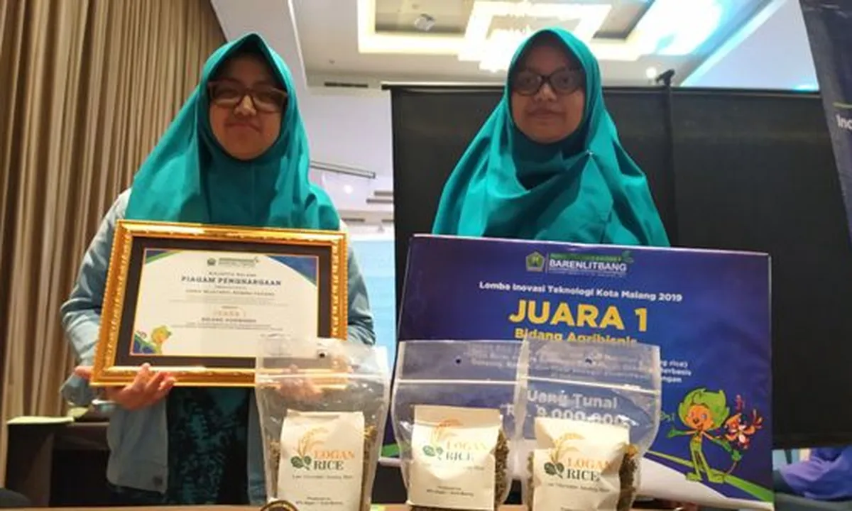 Logan Rice, Beras dari Ganyong dan Bayam Hasil Karya Siswi MTs Malang